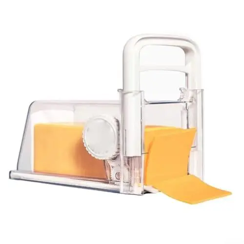 Produktbild: Hasaller 4-in-1 Käsehobel, Butterschneider, Butterschneider, Käseschneider, Schneiden in Schnipsel, Schneidewerkzeug