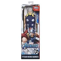Produktbild: Hasbro E7879ES0 Marvel Avengers Titan Hero Serie Blast Gear Thor Action-Figur, 30 cm großes Spielzeug, inspiriert durch das Marvel Universum, Für Kinder ab 4 Jahren