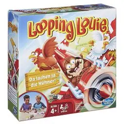Produktbild: Hasbro Gaming 15692399 Looping Louie Kinderspiel, Partyspiel für Kindergeburtstage, unterhaltsames Gesellschafts und Familienspiel, Erwachsene, ab 4 Jahren, Mehrfarbig, Einheitsgröße