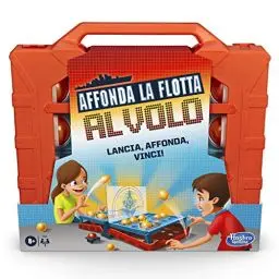 Produktbild: Hasbro Gaming - Flotte sinkt auf dem Flug (Box-Spiel - englische Version) Variante des klassischen Spiels in Box Sinonda la Flotte