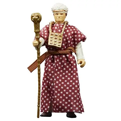 Produktbild: Hasbro Indiana Jones und die Jäger des verlorenen Schatzes Retro Collection Belloq (Ceremonial), Indiana Jones Figur, 9,5 cm