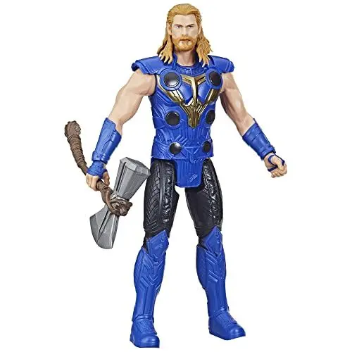Produktbild: Hasbro Marvel Avengers Titan Hero Serie Thor, 30 cm große Figur zu Thor: Love and Thunder, für Kinder ab 4 Jahren, Multi (F4135)
