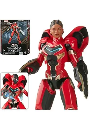 Produktbild: Marvel Hasbro Legends Black Panther Wakanda Forever, 15 cm große Ironheart Action-Figur, 8 Accessoires, F5783, Multi