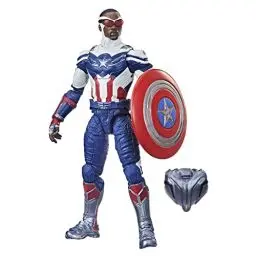 Produktbild: Hasbro Marvel Legends Series Avengers 15 cm große Captain America Action-Figur, Premium Design und 4 Accessoires, für Kinder ab 4 Jahren