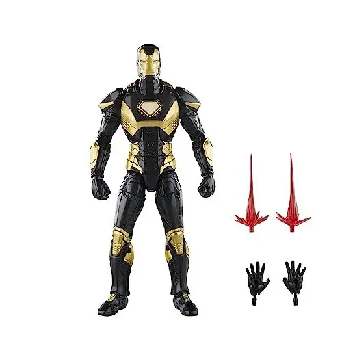 Produktbild: Hasbro Marvel Legends Series Gamerverse Iron Man, Midnight Suns, 15 cm große Marvel Legends Action-Figur