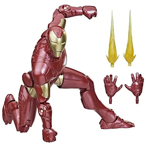 Produktbild: Marvel Hasbro Legends Series: Iron Man (Extremis) Classic Comic, 15 cm große Legends Action-Figur, Multi, F6617