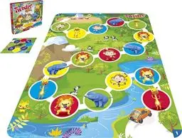Produktbild: Hasbro Twister Junior Spiel, 2-in-1 Familienspiel mit doppelseitiger Spielmatte, fördert die Beweglichkeit und sorgt für Spaß, für Kinder ab 3 Jahren geeignet