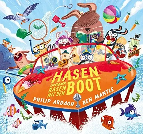 Produktbild: Hasen rasen mit dem Boot