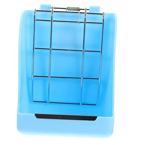 Produktbild: Hasengrasständer Chinchilla-Futter Häschen-Feeder Futterautomat Für Hamster Futterspender Für Haustiere Hühnerfutter Hase Zum Aufhängen Hamster-grasregal Hasenversorgung Blue Abs GREENADSCAPE