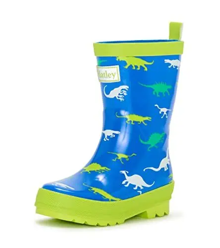Produktbild: Hatley Baby-Jungen Regenstiefel Printed Wellington Rain Boot, Blue, 20 EU