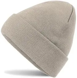 Produktbild: HatStar Wintermütze | Damen Beanie Mütze | Herren Feinstrick Beanie | für Frauen Männer Unisex | Cuffed Hats Weich & Warm (beige)