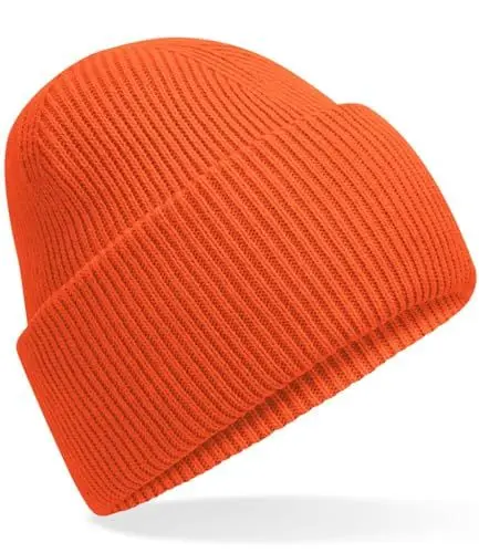 Produktbild: Hatstar Warme Damen Beanie Mütze | Herren Wintermütze | Strickmütze | Für Damen und Herren (Orange)
