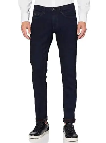 Produktbild: Hattric Herren Jeans Harris 5 Pocket Modern Fit raw dunkelblau - 32/30