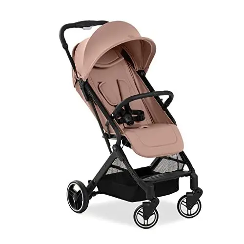 Produktbild: hauck Travel N Care Plus, Hazelnut - Reisebuggy für Kinder ab Geburt bis 22 kg mit Liegefunktion & Kopfposter - Leicht (7,2 kg) & Einhändig Faltbar - Selbststehend - UPF 50+ & Netzfenster