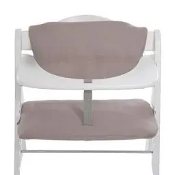 Produktbild: hauck Sitzkissen für Alpha+, Beta+ und Arketa Holzhochstühle Highchair Pad Deluxe, Einfache Befestigung mit Klettverschluss, Maschinenwaschbar (Stretch Beige)