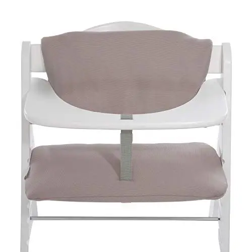 Produktbild: hauck Sitzkissen für Alpha+, Beta+ und Arketa Holzhochstühle Highchair Pad Deluxe, Einfache Befestigung mit Klettverschluss, Maschinenwaschbar (Stretch Beige)