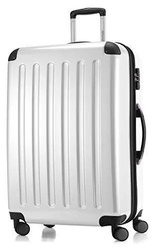Produktbild: HAUPTSTADTKOFFER Alex - Großer Hartschalen-Koffer, 4 Doppel-Rollen, Trolley, Rollkoffer, Reisekoffer, Volumenerweiterung, 75 cm, 119 Liter, Weiß