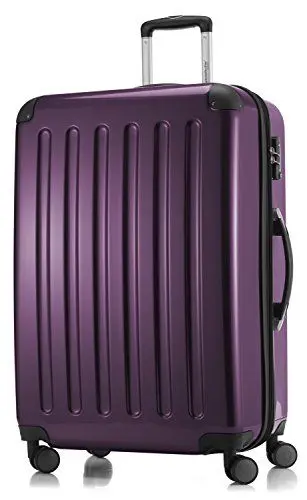 Produktbild: HAUPTSTADTKOFFER Alex - Großer Hartschalen-Koffer, TSA, 4 Doppel-Rollen, Trolley, Rollkoffer, Reisekoffer, Volumenerweiterung, 75 cm, 119 Liter, Aubergine