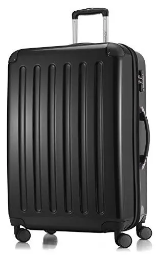 Produktbild: HAUPTSTADTKOFFER Alex - Großer Hartschalen-Koffer, TSA, 4 Doppel-Rollen, Trolley, Rollkoffer, Reisekoffer, Volumenerweiterung, 75 cm, 119 Liter, Schwarz