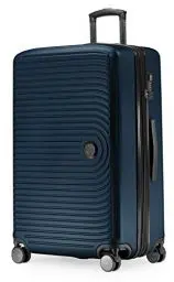 Produktbild: HAUPTSTADTKOFFER Mitte - Großer Hartschalenkoffer, TSA, 4 Rollen, Check-In Gepäck mit 8 cm Volumenerweiterung, 77cm, 130 Liter, Dunkelblau