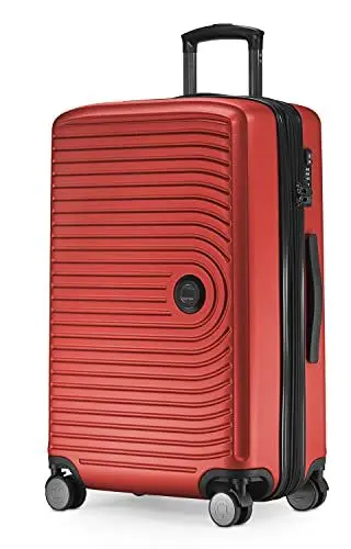 Produktbild: HAUPTSTADTKOFFER Mitte - Mittelgroßer Hartschalenkoffer, TSA, 4 Rollen, Check-In Gepäck mit 8 cm Volumenerweiterung, 68 cm, 88 L, Rot