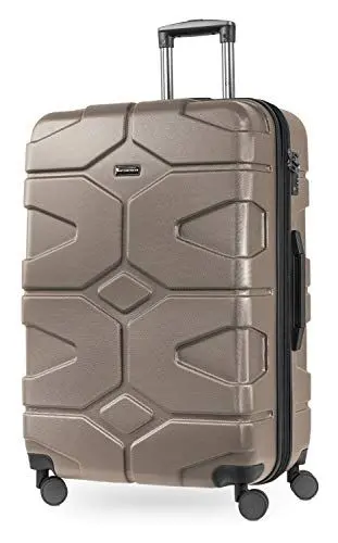 Produktbild: Hauptstadtkoffer X-Kölln - Großer Hartschalen-Koffer, TSA, 4 Doppel-Rollen, Trolley, Rollkoffer, Reisekoffer, Volumenerweiterung, 76 cm, 107-120 Liter, Gold matt