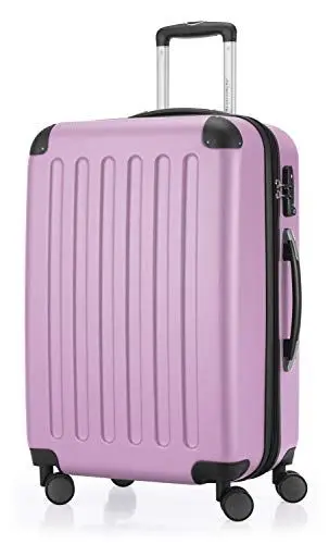 Produktbild: HAUPTSTADTKOFFER - SPREE - Hartschalen-Koffer Trolley Rollkoffer Reisekoffer, 4 Doppel-Rollen, 65 cm, 74 L, Flieder