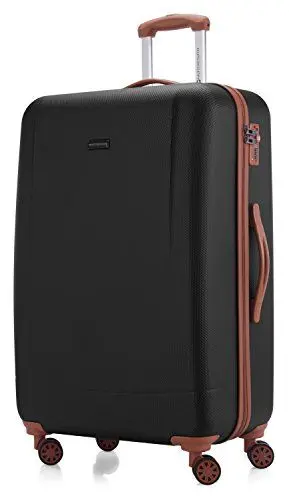 Produktbild: HAUPTSTADTKOFFER - Wannsee - Hartschalenkoffer Koffer Trolley Rollkoffer Reisekoffer, TSA, 77 cm, 94 Liter, Schwarz/braun