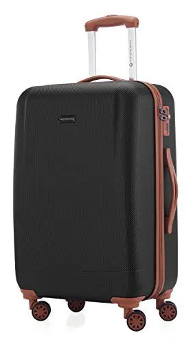 Produktbild: Hauptstadtkoffer - Wannsee Mittelgroßer Hartschalen Reisekoffer, 68 cm, 63 Liter, Schwarz/Braun