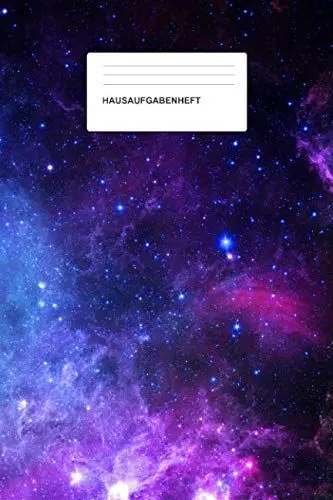 Produktbild: Hausaufgabenheft: Das Hausaufgabenheft für Grundschule und Co. mit tollen Tiermotiven, Softcover, Motiv: Universum