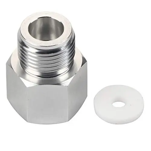 Produktbild: Haushalts-Soda Zylinder Adapter, CO2 Adapter Selbst Gemachter Bier Fass Regler CO2 Adapter Bierfass-Regler TR21-4 bis W21.8 CO2 Flaschen Adapter zum Unfüllen