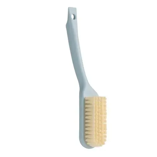 Produktbild: Haushalts-Wäschebürste, Schuhbürste, ergonomische Schuhreinigungsbürste mit langem Griff für Badezimmer und Küche (Blau)
