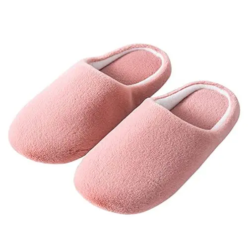 Produktbild: Hausschuhe Damen Filz Feste Sohle Weiche Hausschuhe Damen Soft Hausschuhe 27 Winter Hausschuhe für Damen Hausschuhe Damen Plush Hausschuh 40 Damen Pantoffeln Samt Hausschuhe 32