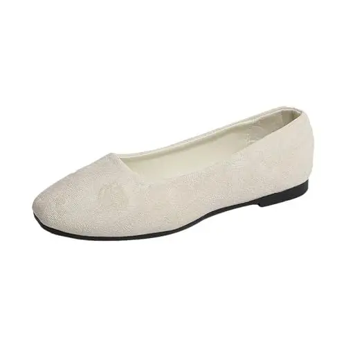 Produktbild: Hausschuhe Damen Orthopädische Schuhe Damen Sommerschuhe Flache Sohle Gesundheitsschuhe Business Schuhe Freizeit Pantoletten Für Lose Einlagen Hallenschuhe Mokassins Bequeme Leichte
