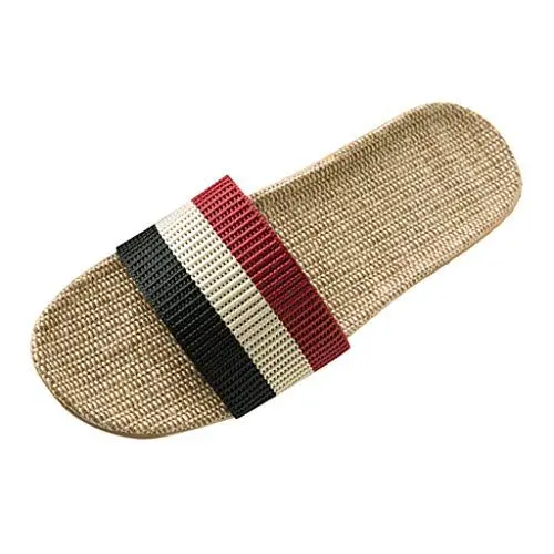 Produktbild: Hausschuhe Damen Römersandalen Damen Sommerschuhe Flache Clogs Slipper Boho Badeschlappen Badelatschen Strandschuhe Gesundheitsschuhe Orthopädische Slides Atmungsaktiv Bequeme Leichte Rutschfeste