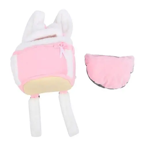 Produktbild: Haustiertrage-Rucksack, vorderer Katzen- und Hundetrage-Rucksack, Haustiertrage-Reisetasche mit Handwärmer für Reisen, Wandern, Camping, für kleine mittelgroße Hunde, Katzen, (L)