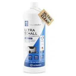 Produktbild: hauszauber® - Ultraschallreiniger Konzentrat (EXTRA ERGIEBIG) 1000 ml - Reinigt Brillen, Schmuck, Zahnersatz, Münzen, Kleinteile etc. - Für Ultraschallgeräte & Ultraschallbad