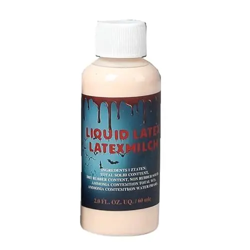 Produktbild: Hautkleber Flüssig Latex kit,Flüssiges Latex SFX Halloween Schminke Make Up Set,Realistische Kosmetische SFX Halloween Makeup,Schnittwunden, abblätternde Haut, Falten, Monster und Zombies 60ml