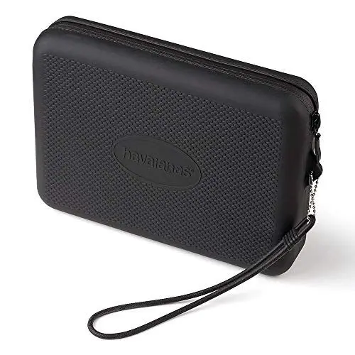 Produktbild: Havaianas - Kulturtasche Strand, praktisch und stilvoll, robuste Verarbeitung, mit stabilem Reißverschluss und Riemen, wasserfest, Unisex-Erwachsene