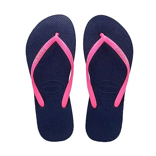 Produktbild: Havaianas 4119787 Damen Flipflop, Marine/Wonder Pink, 32 EU