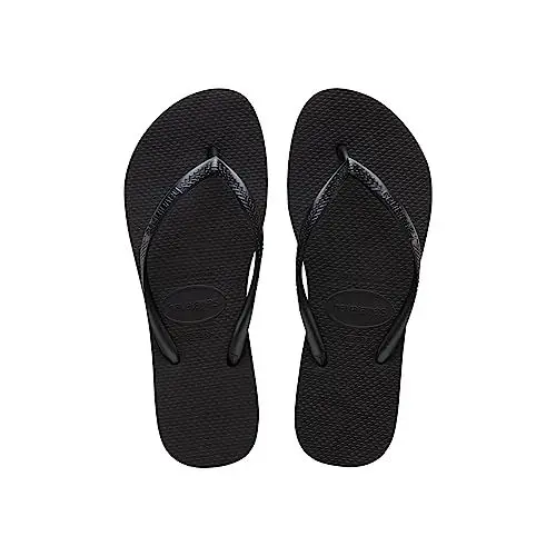 Produktbild: Havaianas – Slim Flatform, elegante, langlebige und vielseitige Badelatschen, mit 2,5 cm dicker Sohle, dünne Riemen, Damen