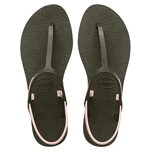 Produktbild: Havaianas Damen You Paraty Flache Sandale, Green, 41 EU
