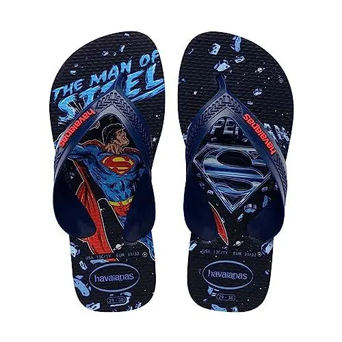 Produktbild: Havaianas Bambini Max Herois Blueruby, Infradito, Blu Navy Rubino Rosso, 26/28 EU