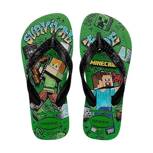 Produktbild: Havaianas Kids Minecraft Beige Flipflop, 29/30 EU