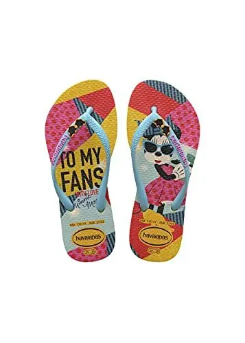 Produktbild: Havaianas Mädchen Disney Cool Flipflop,Goldgelb,25/26 EU