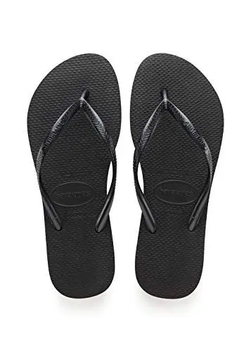 Produktbild: Havaianas Mädchen Slim (Mini Me) Flipflop, Schwarz, 29/30 EU