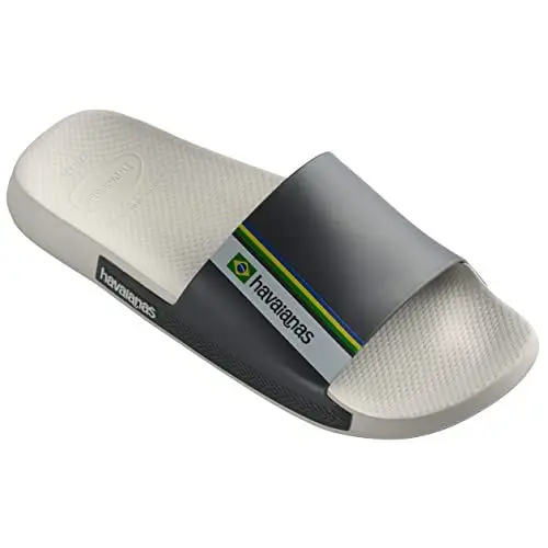Produktbild: Havaianas Slide Brasil, Slide Unisex-Erwachsene, weiß, 37/38 EU