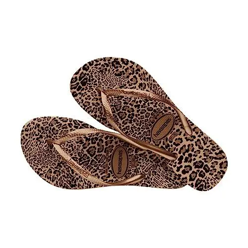 Produktbild: Havaianas Slim Animals Sand Greygolden Flipflop, Sandgrau Golden, 31-32 EU