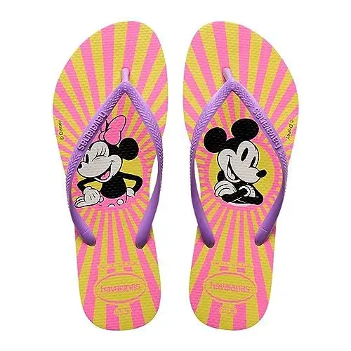 Produktbild: Havaianas – Slim Disney Stylish, bequeme, leichte und stilvolle Badelatschen, Disney-Designs, schmale Riemen und rutschfeste Sohle, Damen