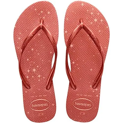 Produktbild: Havaianas - Slim Gloss, Stylische, Robuste und Vielseitige Badelatschen für Frauen mit einem Hauch von Glamour, Rutschfeste Sohlen